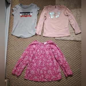 (3) girl tops